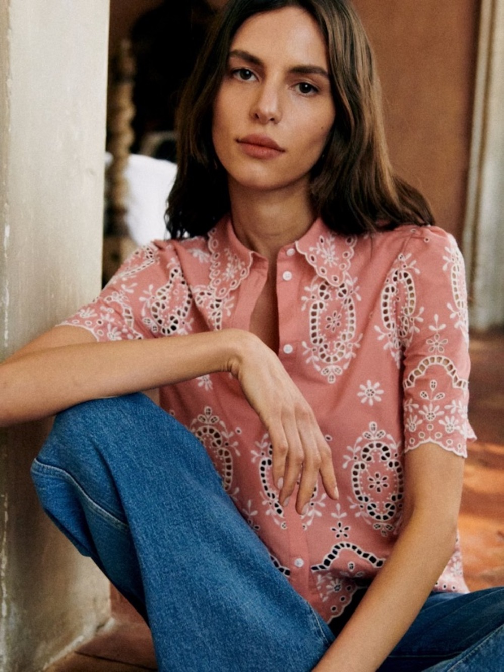 Sezane Elvira Blouse
